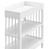 Graco Teddi 2-Shelf Changing Table with Changing Pad - White
