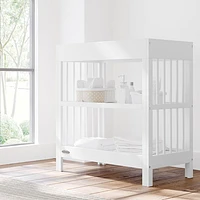 Graco Teddi 2-Shelf Changing Table with Changing Pad - White