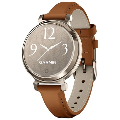 Garmin Lily 2 Classic 30.4mm Bluetooth Smartwatch - Tan