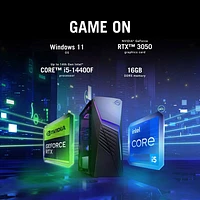 ASUS ROG Strix G13 Gaming PC - Extreme Dark Grey (Intel Ci5-14400F/1TB SSD/16GB RAM/RTX 3050) - Only at Best Buy