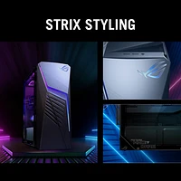 ASUS ROG Strix G13 Gaming PC - Extreme Dark Grey (Intel Ci5-14400F/1TB SSD/16GB RAM/RTX 3050) - Only at Best Buy