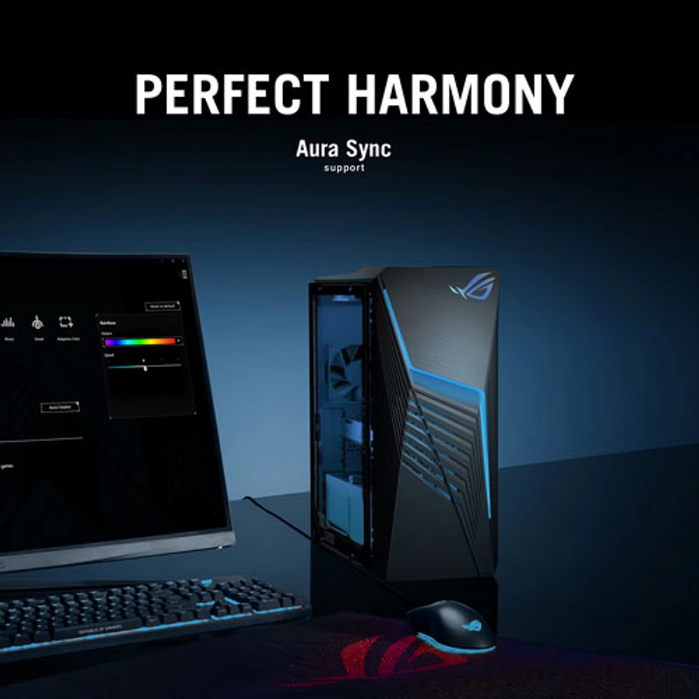 ASUS ROG Strix G13 Gaming PC - Extreme Dark Grey (Intel Ci5-14400F/1TB SSD/16GB RAM/GeForce RTX3050)