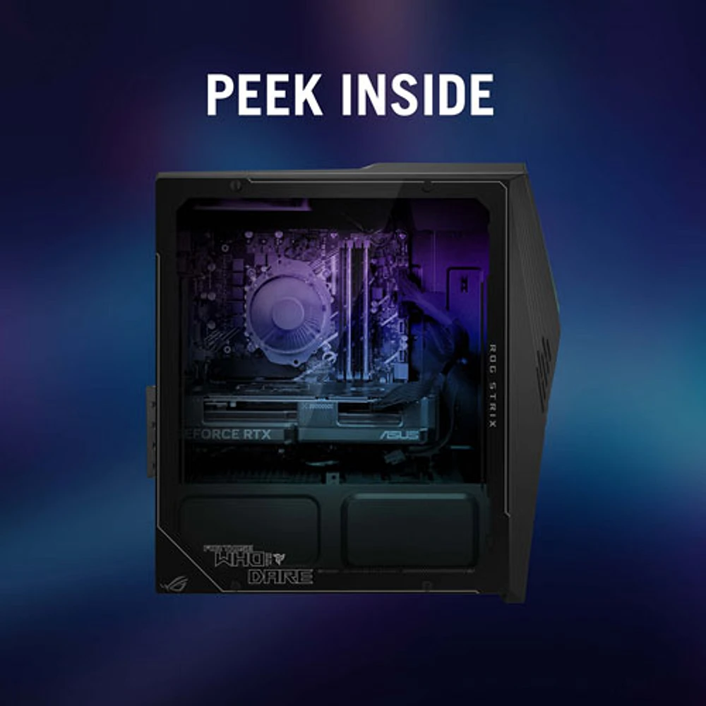 ASUS ROG Strix G13 Gaming PC - Dark Grey (Intel Core i7-14700F/1TB SSD/32GB RAM/RTX 4060/Win11) - Only at Best Buy