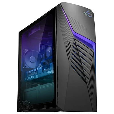 Ordinateur de jeu ROG Strix G13 d'ASUS - Gris foncé (Core i5-14400F d'Intel/SSD 1 To/RAM 16 Go/RTX 4060/Win 11) - Exclusivité Best Buy