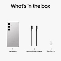 Samsung Galaxy S24 256GB - Marble Grey - Unlocked
