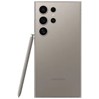 TELUS Samsung Galaxy S24 Ultra 256GB - Titanium Grey - Monthly Financing