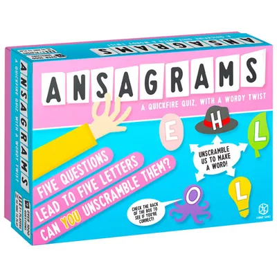 Ansagrams Card Game - English