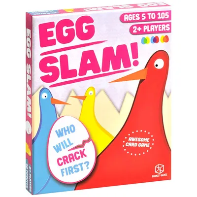 Egg Slam! Card Game - English