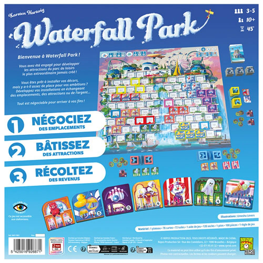 Jeu de société Waterfall Park