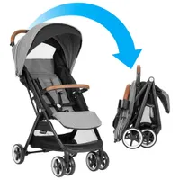 Evenflo Gold Otto Self-Folding Lightweight Stroller - Moonstone Grey