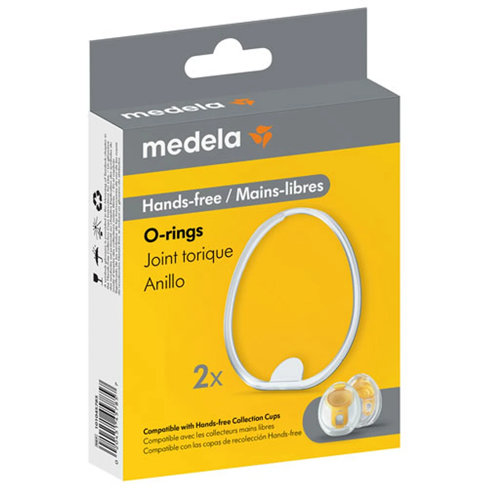 Joints toriques de Medela pour collecteurs mains libres - Paquet de 2