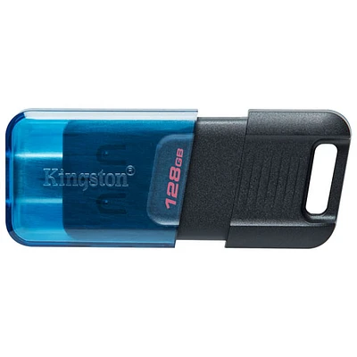 Clé USB 3.2 + USB-C DataTraveler 80 de 128 Go de Kingston