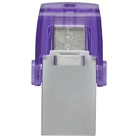 Clé USB 3.2 DataTraveler microDuo 3C 1 de 256 Go de Kingston