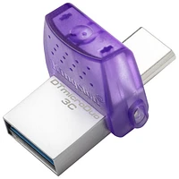 Clé USB 3.2 DataTraveler microDuo 3C 1 de 256 Go de Kingston