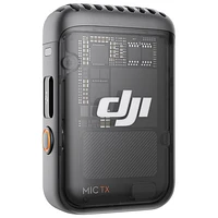 DJI Mic 2 Wireless Microphone (2 TX + 1 RX + Charging Case) - Shadow Black