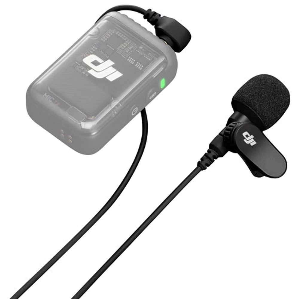 DJI Lavalier Mic - Black