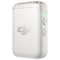 DJI Mic 2 Wireless Microphone Transmitter (1 TX) - Platinum White