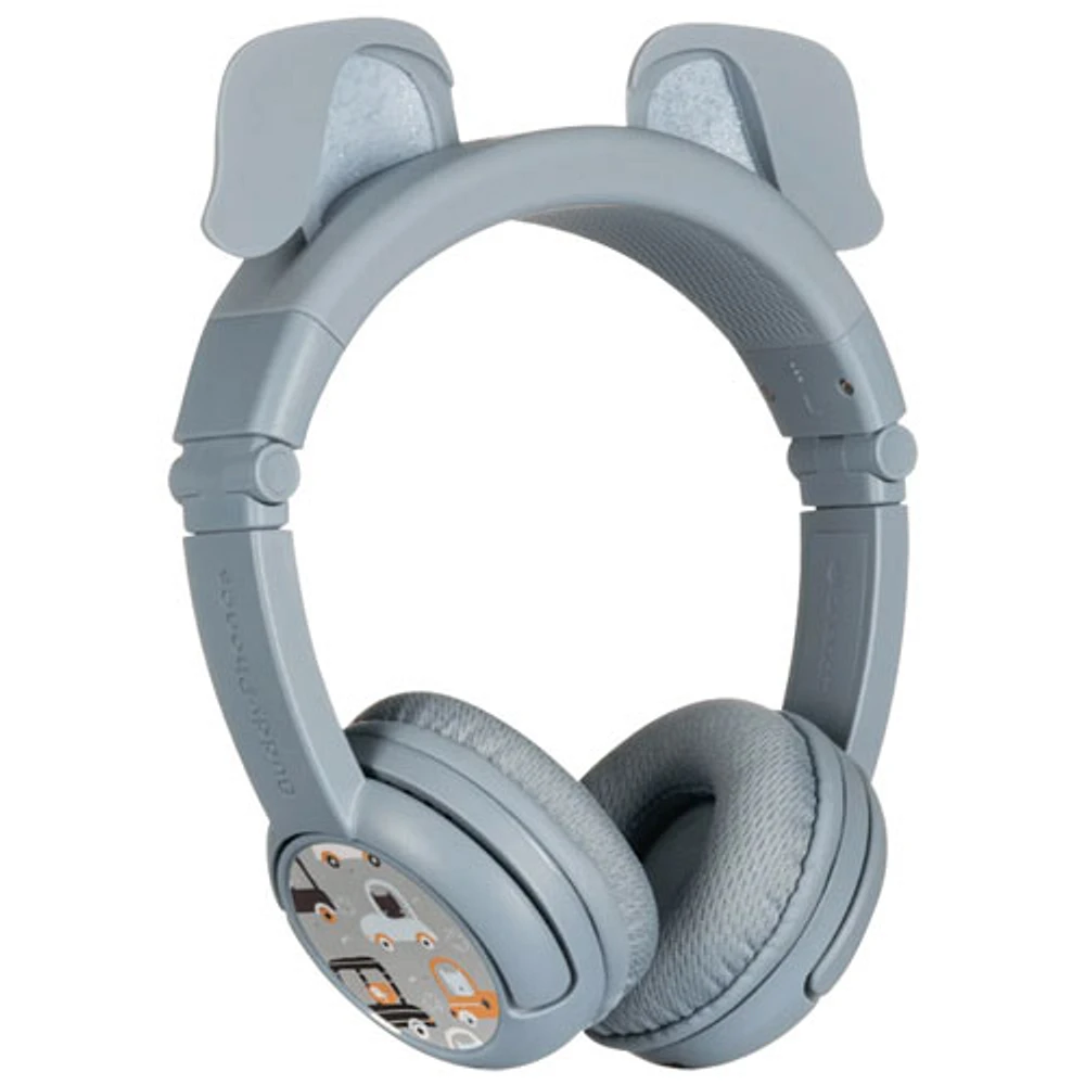 Onandoff BuddyPhones PlayEars+ Bluetoooth Headphones - Blue Fox