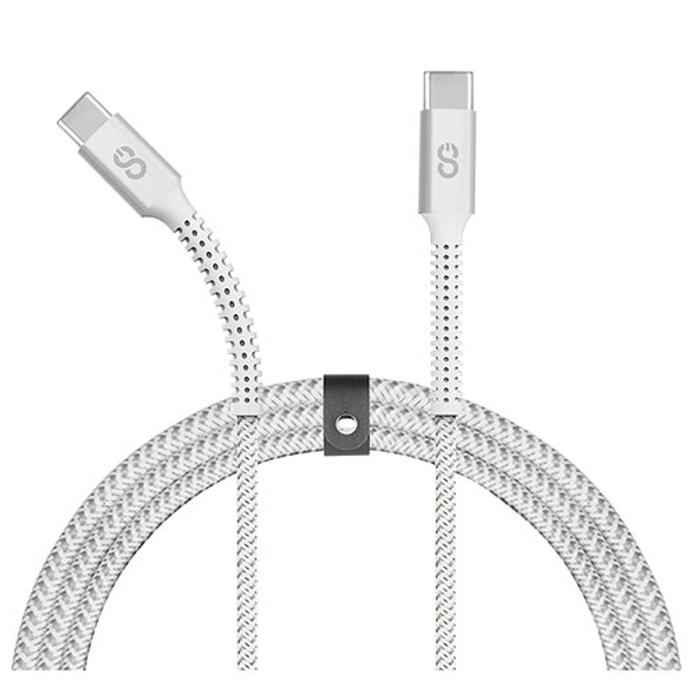 LOGiiX Piston Connect Armour+ (Plus) 1.5m (4.92ft) USB-C to USB-C Braided Cable (LGX-13388)