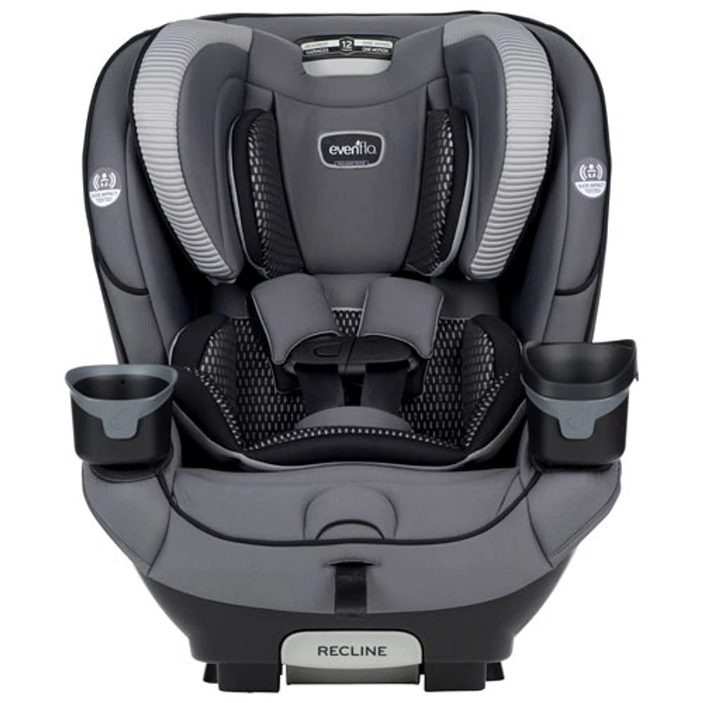 Evenflo EveryFit 3-in-1 Convertible High-Back Booster Car Seat - Winston Grey