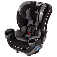 Evenflo EveryFit 3-in-1 Convertible High-Back Booster Car Seat - Olympus Black