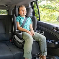 Evenflo Gold Revolve360 Extend All-in-One Convertible High-back Booster Car Seat w/ Sensor Safe -Moonstone Grey