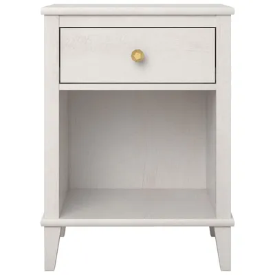 Monarch Hill Poppy Transitional 1-Drawer Kids Nightstand - Ivory Oak