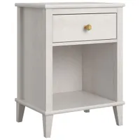 Monarch Hill Poppy Transitional 1-Drawer Kids Nightstand - Ivory Oak