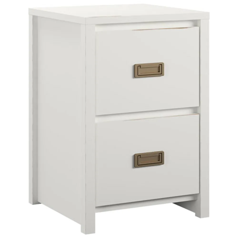 Monarch Hill Haven 2-Drawer Kids Nightstand - White