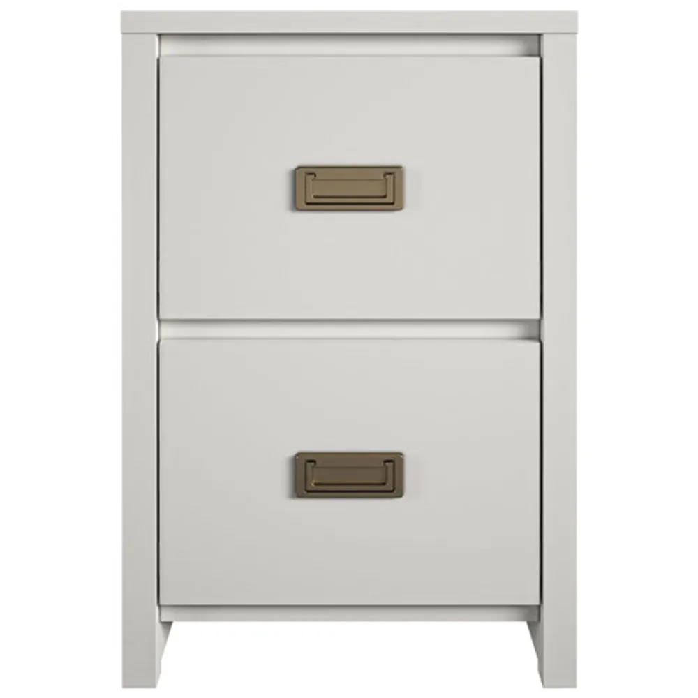 Monarch Hill Haven 2-Drawer Kids Nightstand - White