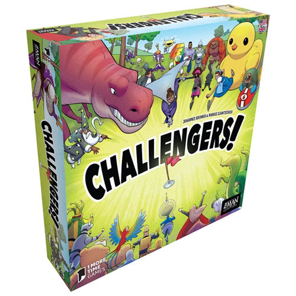 Z-Man Games Challengers! Board Game