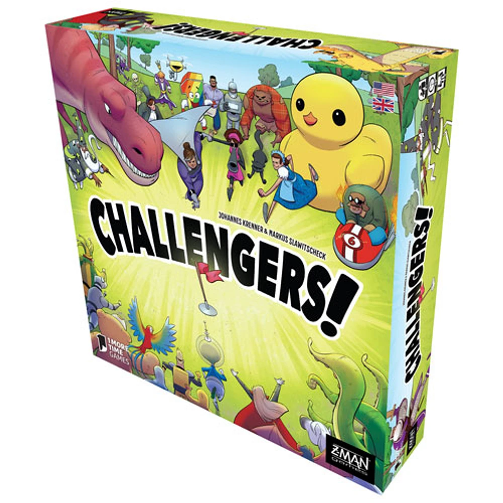 Challengers! de Z-Man Games Board Game - Anglais