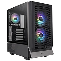 Thermaltake Ceres 300TG ARGB Plus Mid-Tower ATX Computer Case – Black