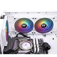 Ventilateur de tour ARGB CT120 de 120 mm de Thermaltake - Paquet de 2