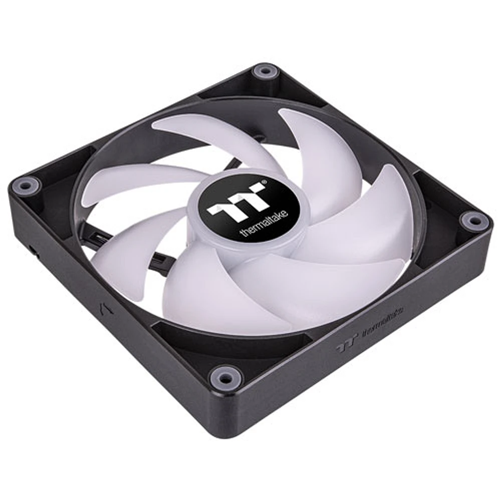 Ventilateur de tour ARGB CT120 de 120 mm de Thermaltake - Paquet de 2 - Noir