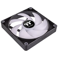 Ventilateur de tour ARGB CT120 de 120 mm de Thermaltake - Paquet de 2 - Noir