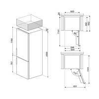 Smeg 24" 12.5 Cu. Ft. Bottom Freezer Refrigerator with LED Lighting (FC20UXDNE) - Stainless Steel