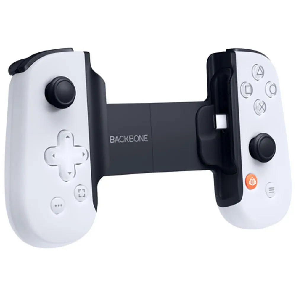Backbone One PlayStation Edition Gaming Controller for Android and iPhone 15 Series - White