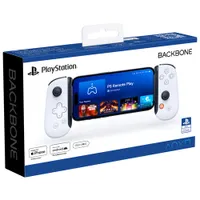 Backbone One PlayStation Edition Gaming Controller for Android and iPhone 15 Series - White
