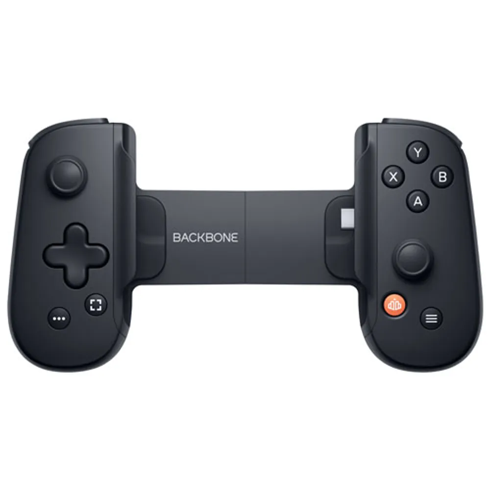 Backbone One Gaming Controller for Android and iPhone 15 Series - Black