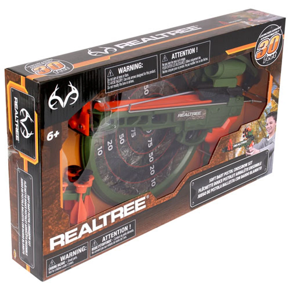 NKOK Realtree Soft Dart Pistol Crossbow Set