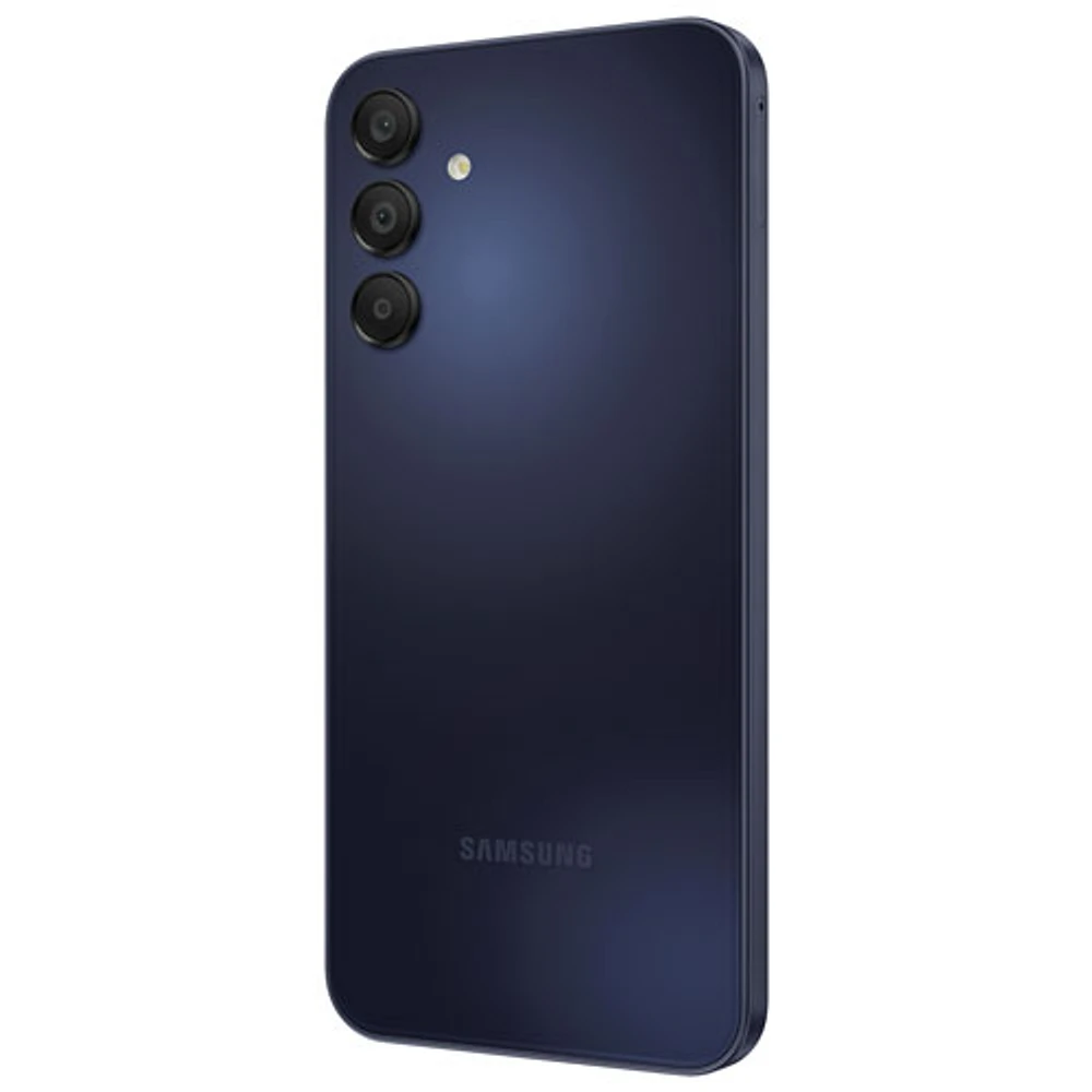 Rogers Samsung Galaxy A15 5G 128GB - Blue/Black - Monthly Financing