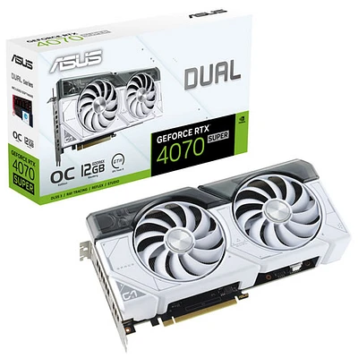 ASUS Dual GeForce RTX 4070 Super OC Edition 12GB GDDR6X Video Card