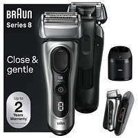 Rasoir avec ou sans mousse de série 8 de Braun (8577cc)