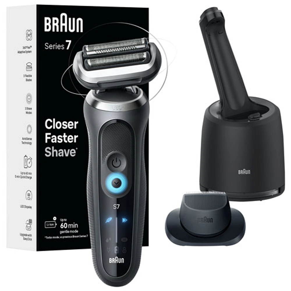 Rasoir avec ou sans mousse de série 7 de Braun (7171cc)