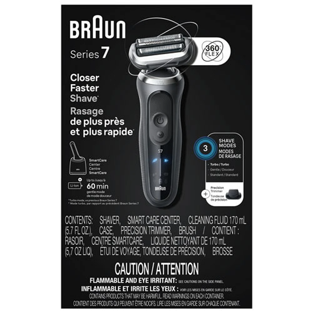 Rasoir avec ou sans mousse de série 7 de Braun (7171cc)