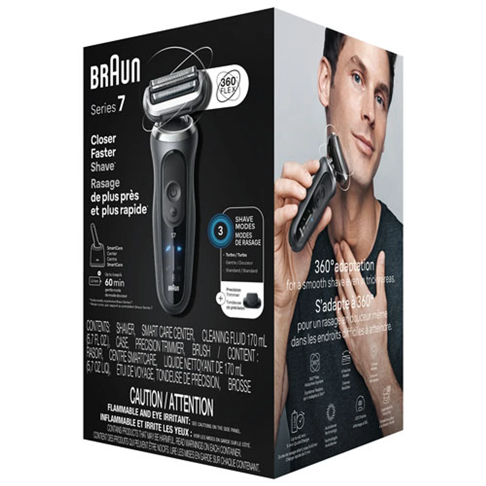 Rasoir avec ou sans mousse de série 7 de Braun (7171cc)