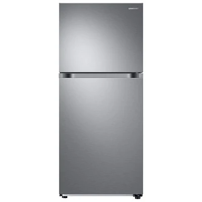 Boîte ouverte - Réfrigérateur à congélateur supérieur 29 po de Samsung avec Twin Cooling Plus et Flex Zone - Inox - Parfait état