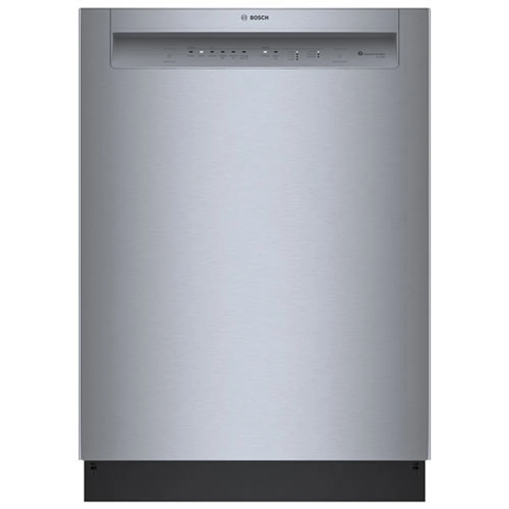 Boîte ouverte - Lave-vaisselle encastrable 24 po 50 dB de Bosch (SHE3AEM5N) - Inox