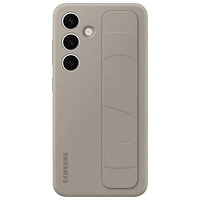 Samsung Fitted Hard Shell Case for Galaxy S24 - Taupe - Only at Best Buy